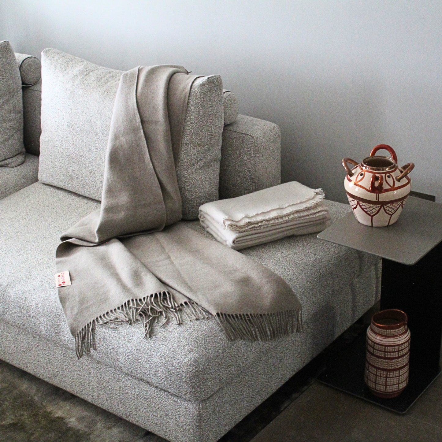 Bothan Taupe Throw