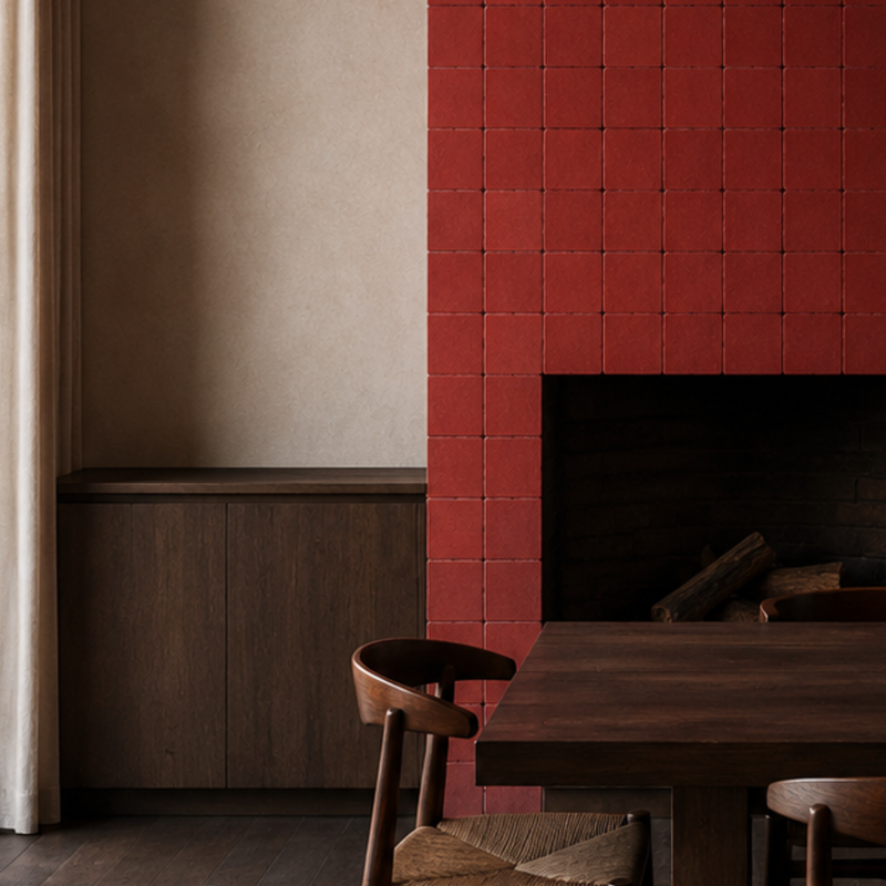 Discover Cardoon Studio Hand-painted terracotta tiles.