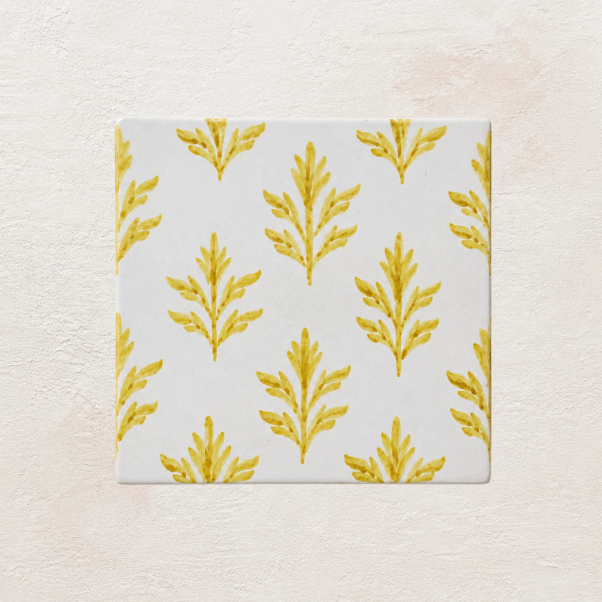 Discover Cardoon Studio Hand-painted terracotta tiles.