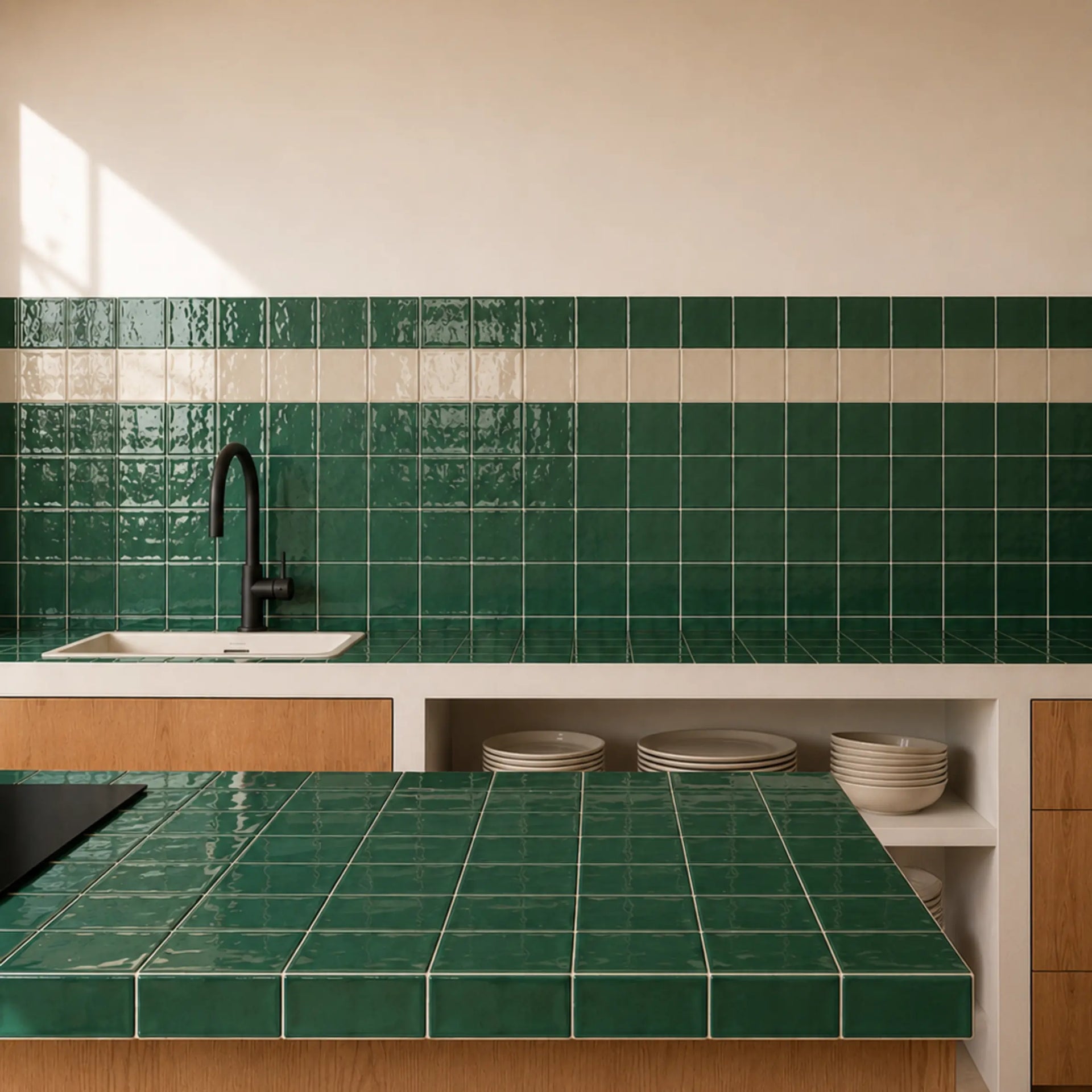 Handpainted tiles