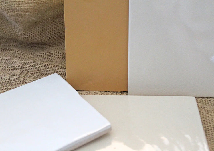 Discover Cardoon Studio Hand-painted terracotta tiles.