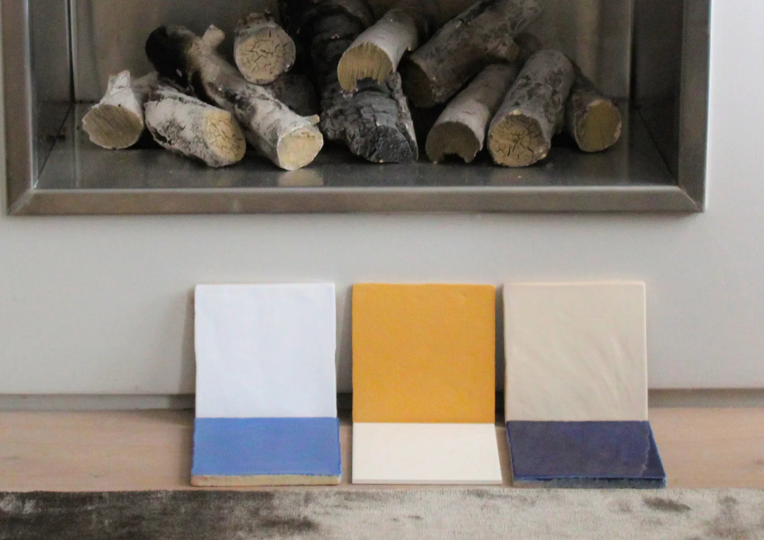 Discover Cardoon Studio Hand-painted terracotta tiles.