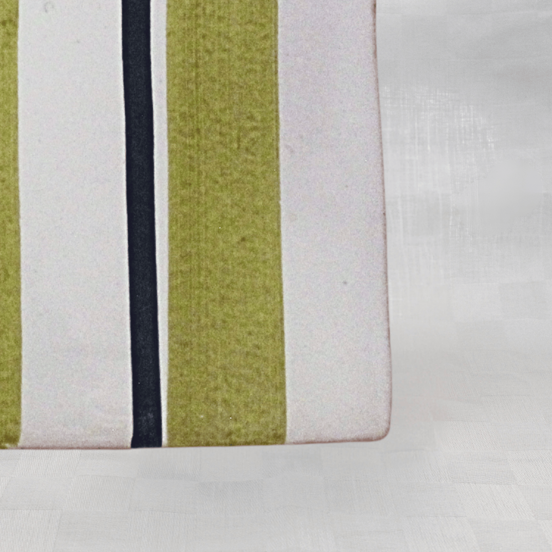 My Store Green Pinstripe Brushstroke Light 15 cm