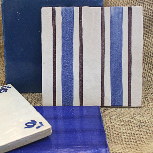 Blue Brushstroke Light 15 cm