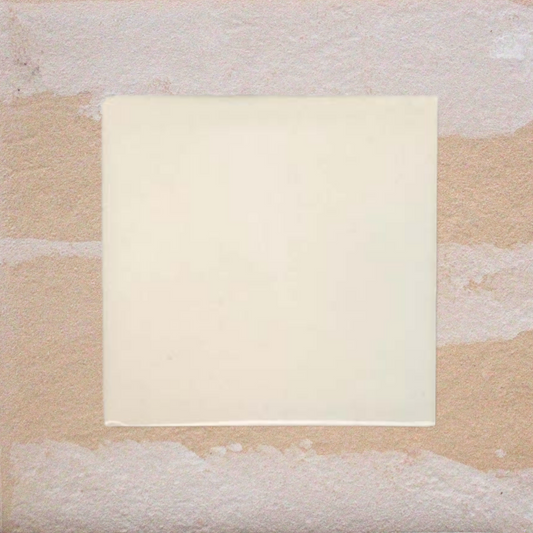 Cream White Terracotta 13cm