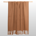 My Store Classic Undyed Camel Throw