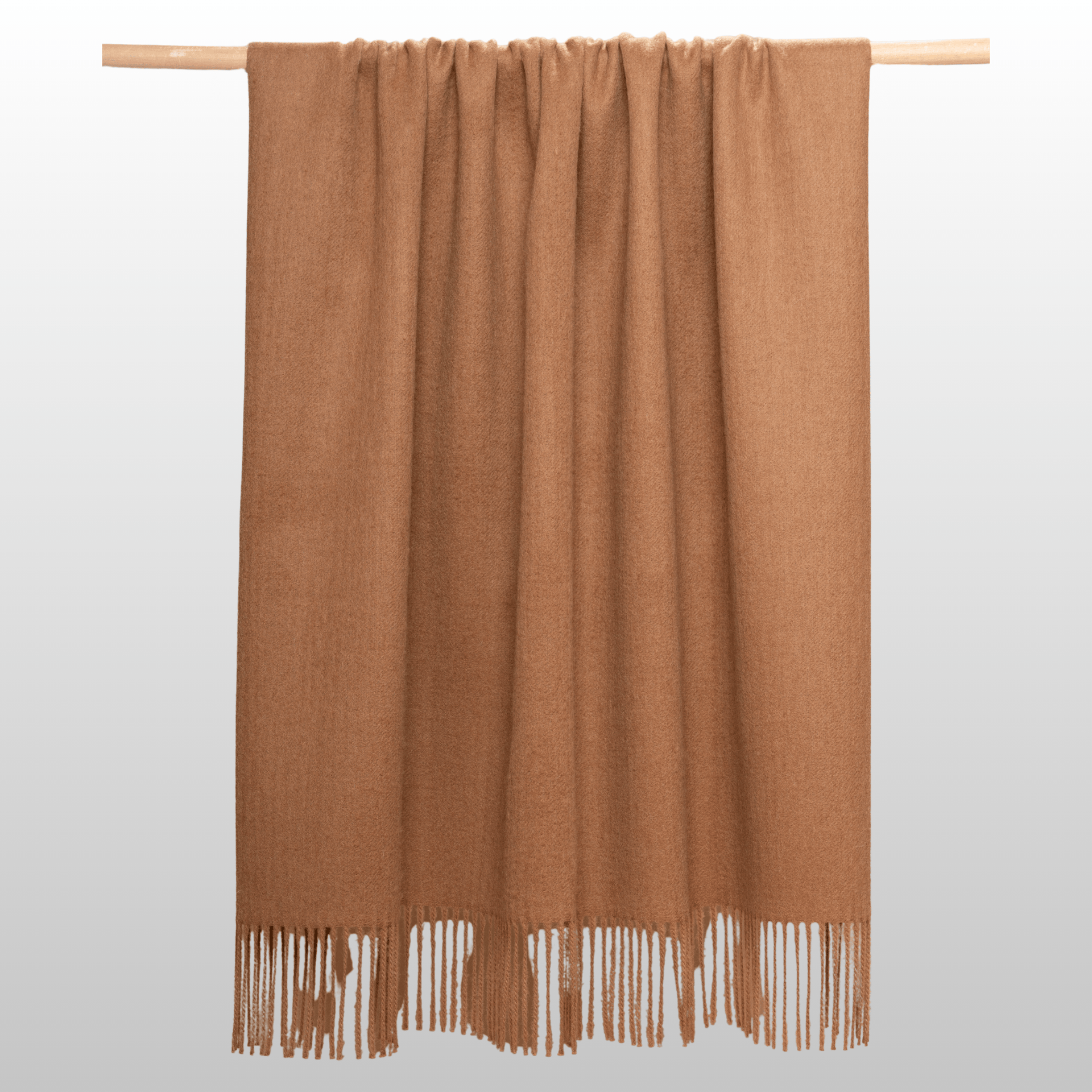 My Store Classic Undyed Camel Throw