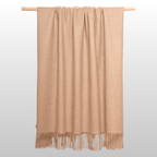 My Store Classic Undyed Light Cinnamon Throw