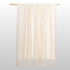 My Store Classic Undyed Porcelain Throw