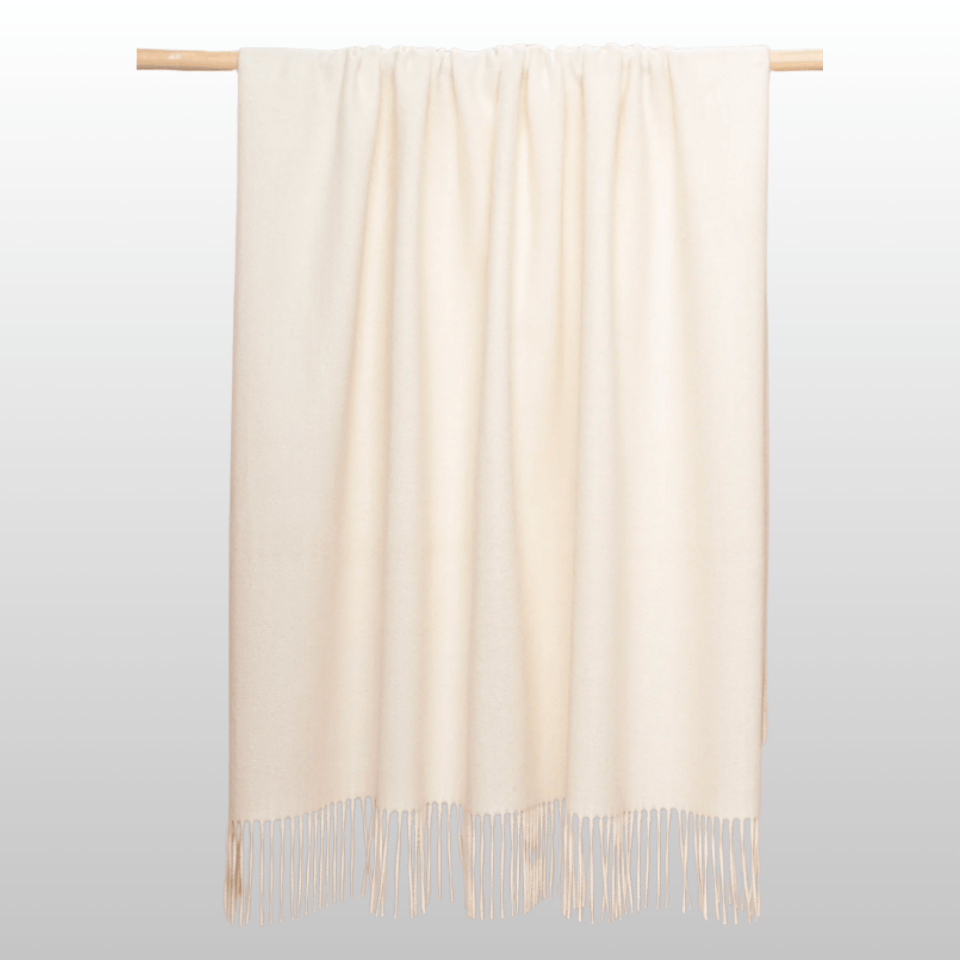 My Store Classic Undyed Porcelain Throw