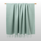 My Store Solace Throw Duck Egg Green