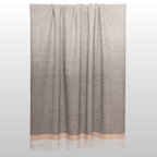 My Store Matiz Throw Charcoal Grey + Silver Grey Ombré