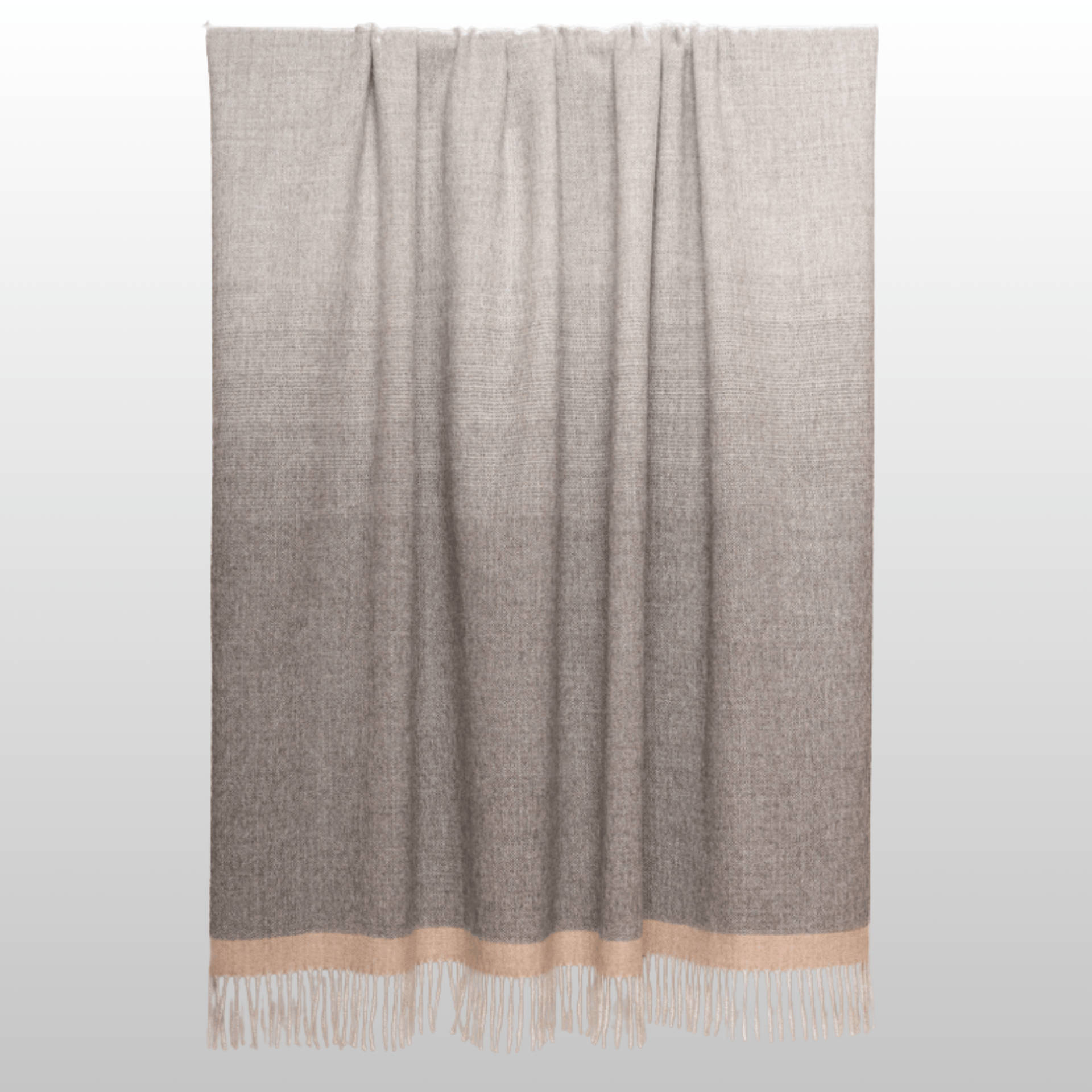 My Store Matiz Throw Charcoal Grey + Silver Grey Ombré