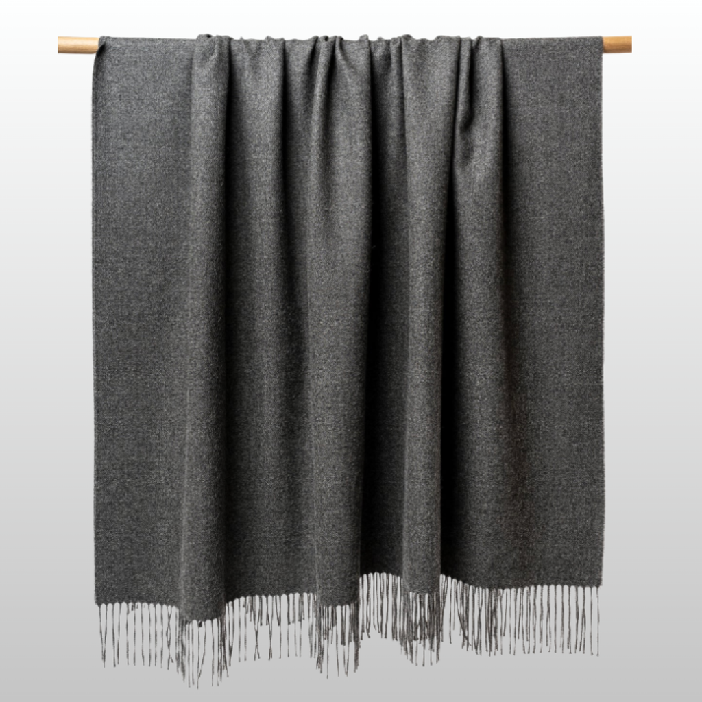 Solace Throw Light Grey