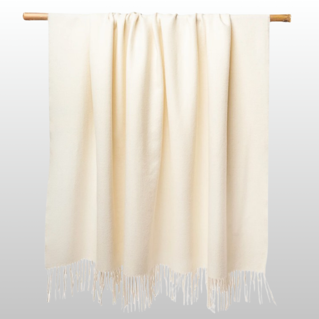 Solace Throw Ivory