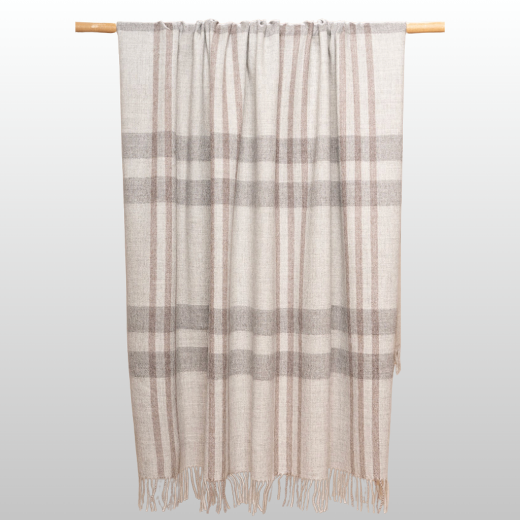 Plaid, Light Grey Undyed