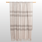 My Store Plaid, Silver Grey Undyed