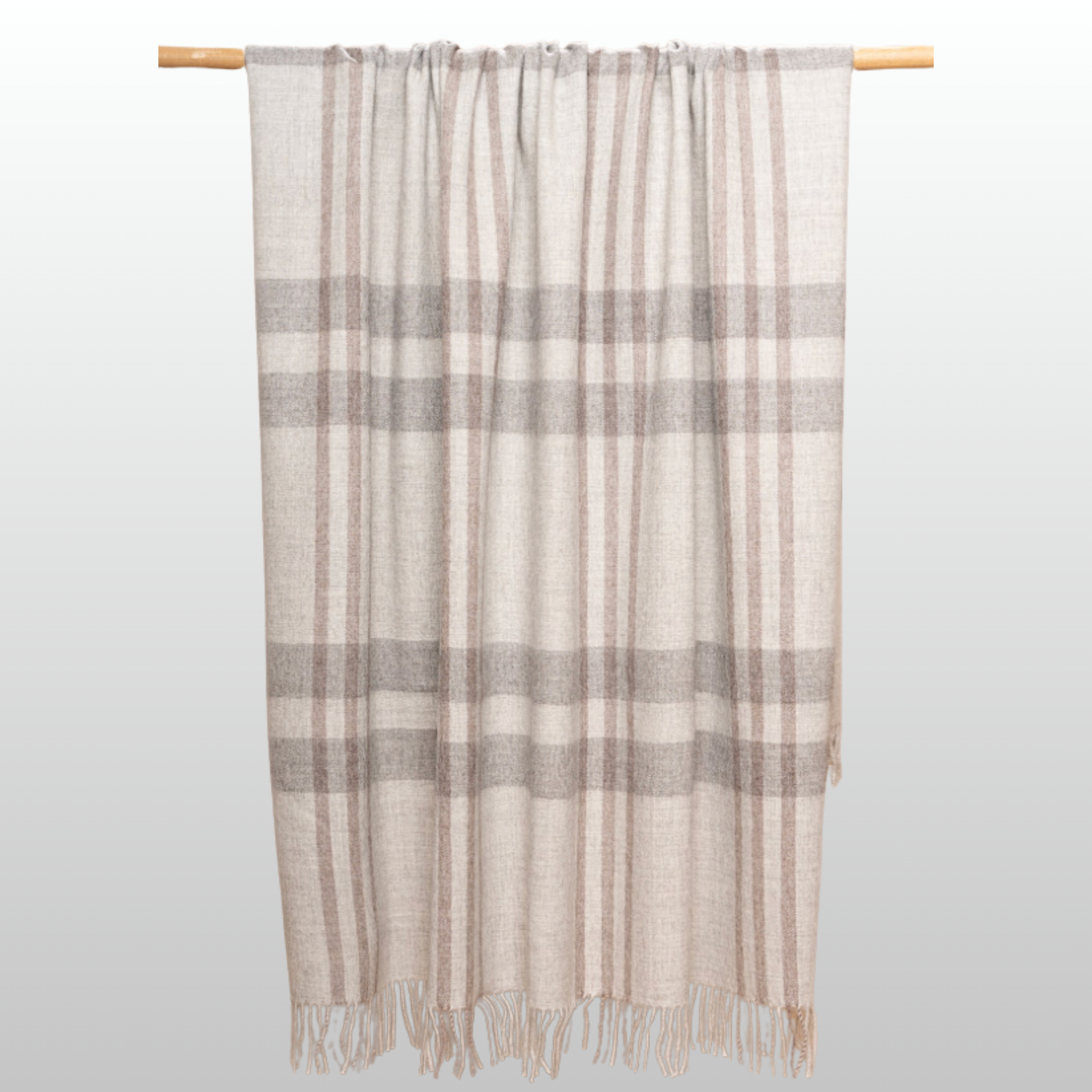 Plaid, Light Grey Undyed