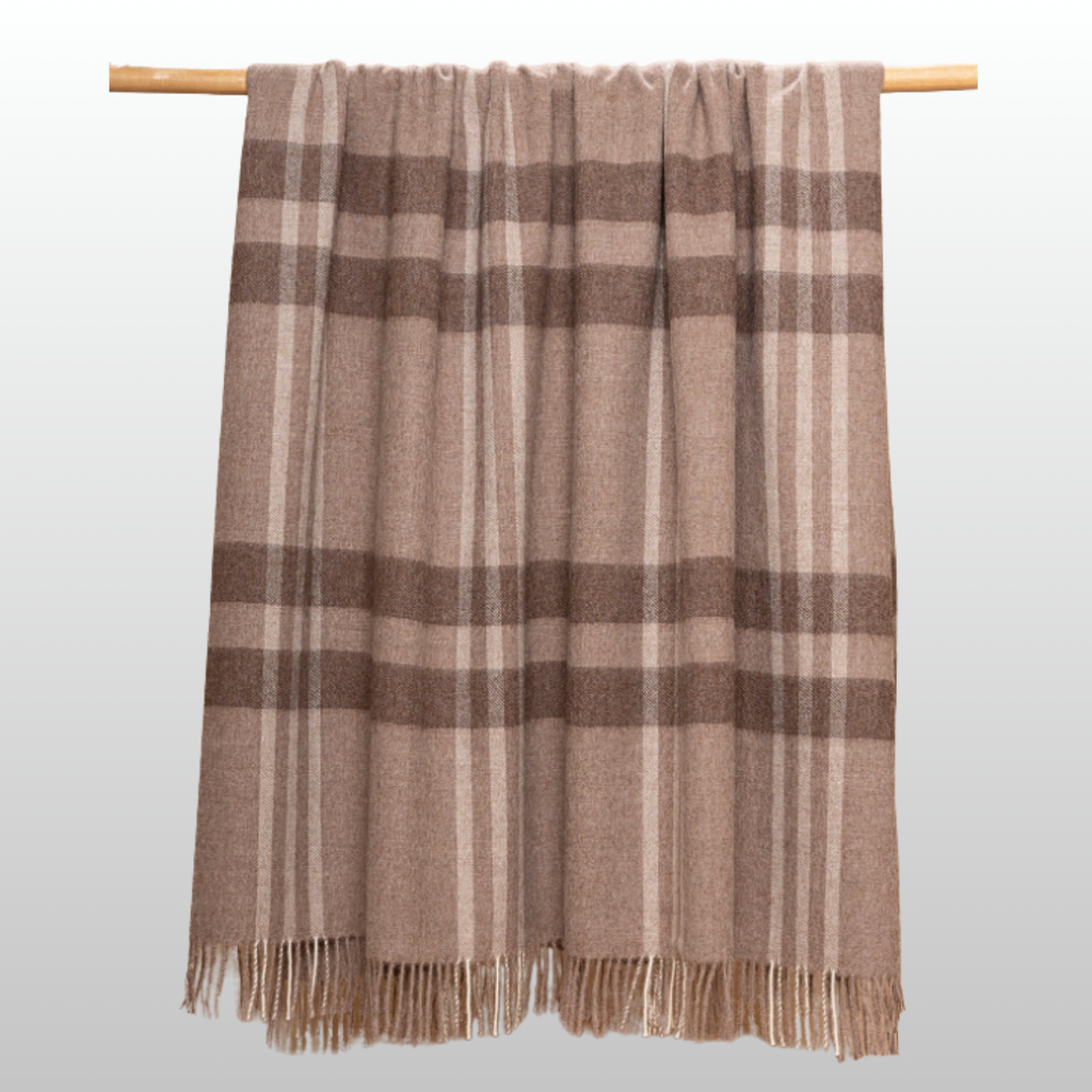 Plaid, Brown Undyed