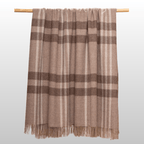 My Store Plaid, Chocolate Undyed yarn