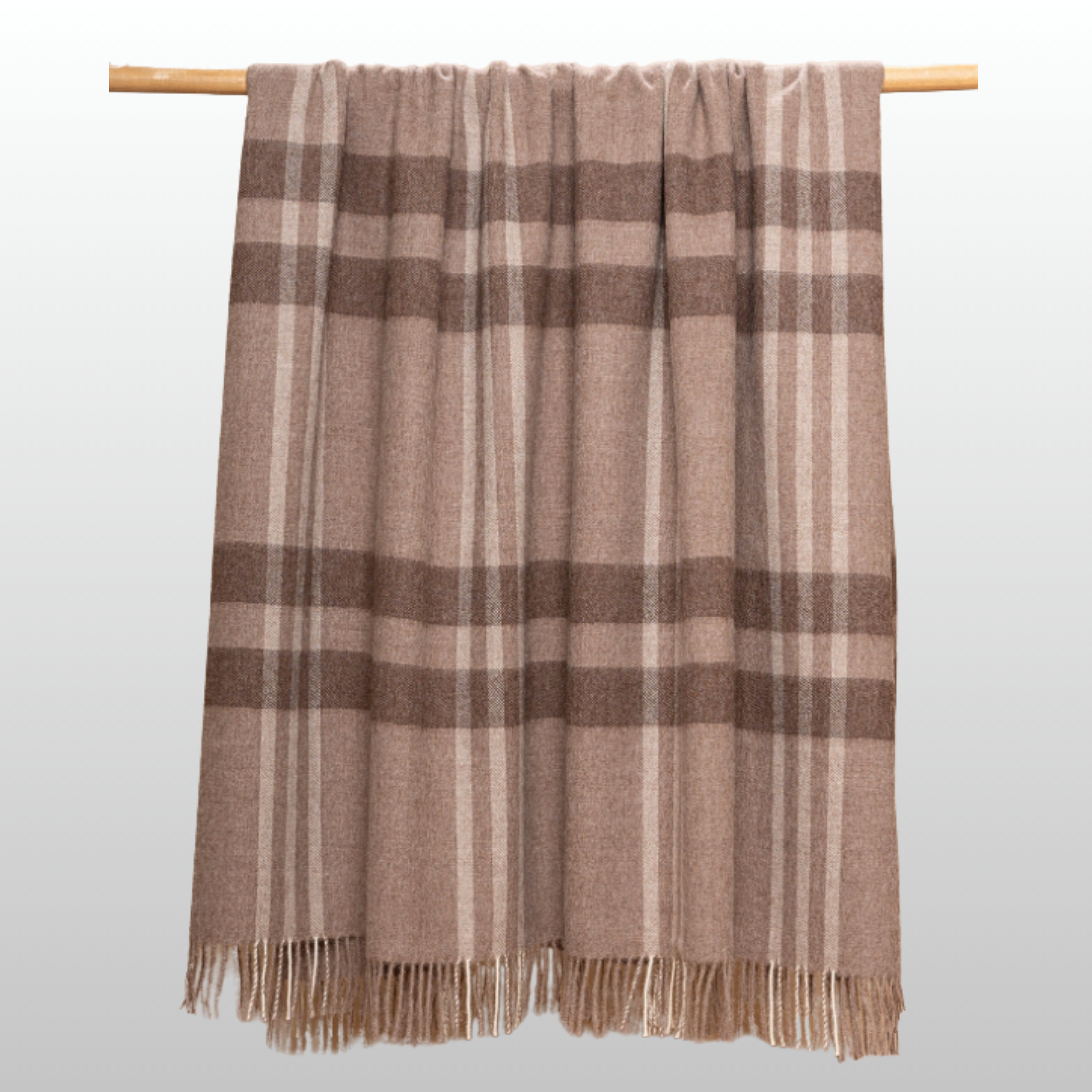 Plaid, Brown Undyed
