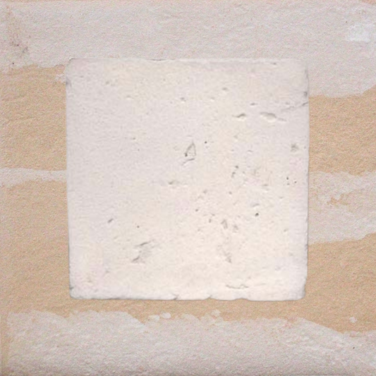 Pearl White Rustic Terracotta 13cm