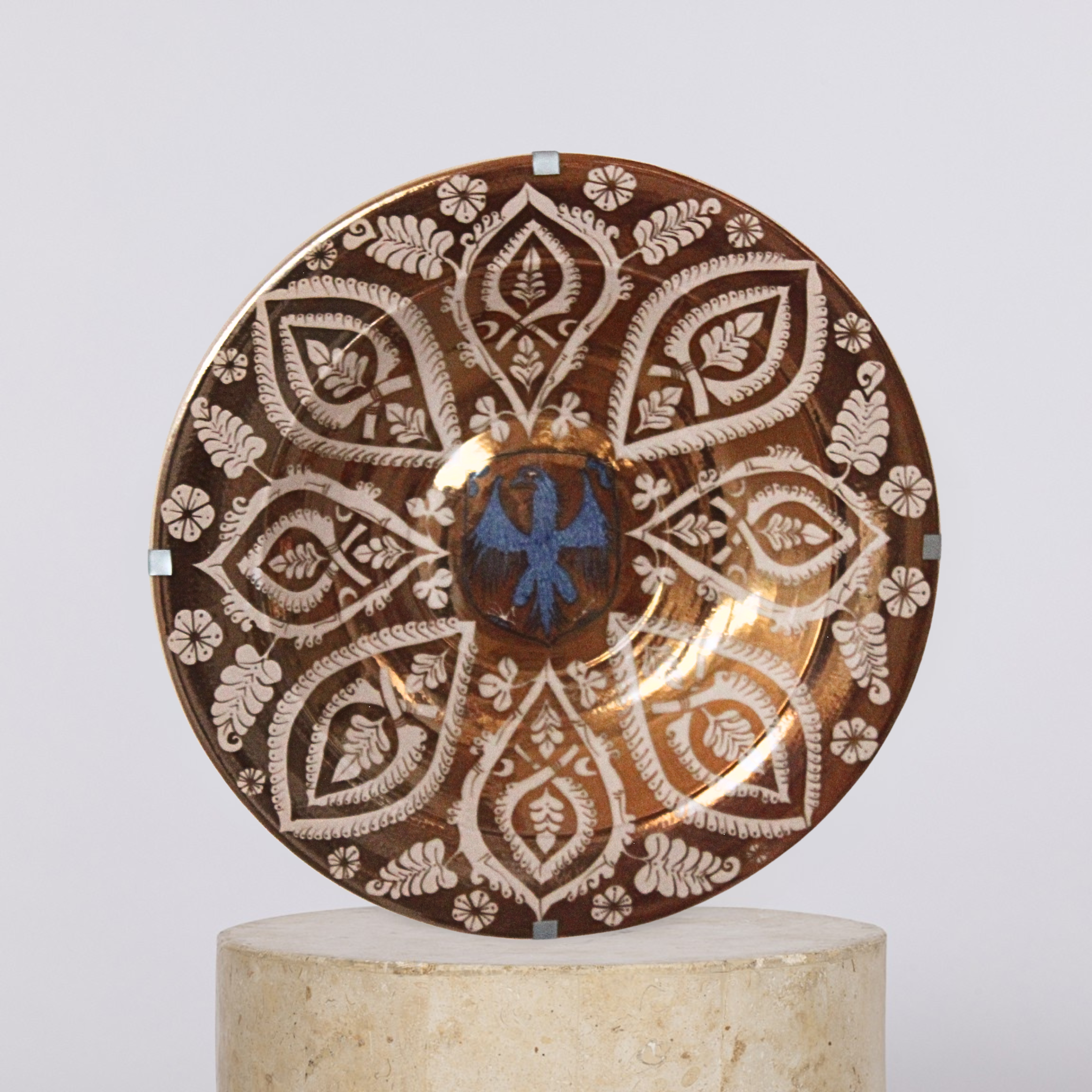 Breath Pattern Décor Plate