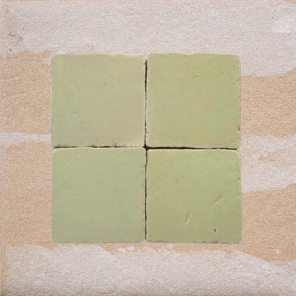 My Store Sage Green Matte Tile 15 cm