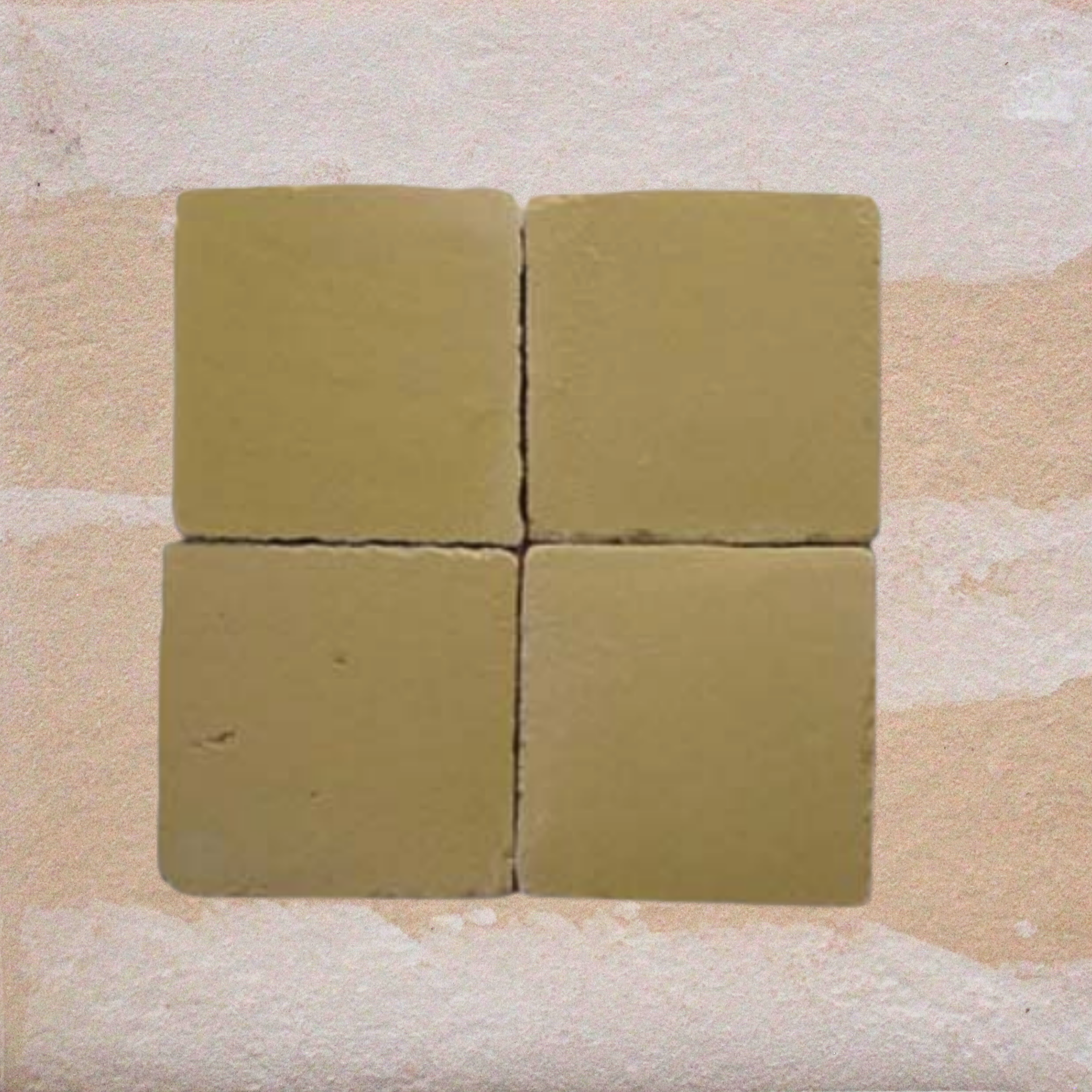 Olive Green Matte Tile 15 cm