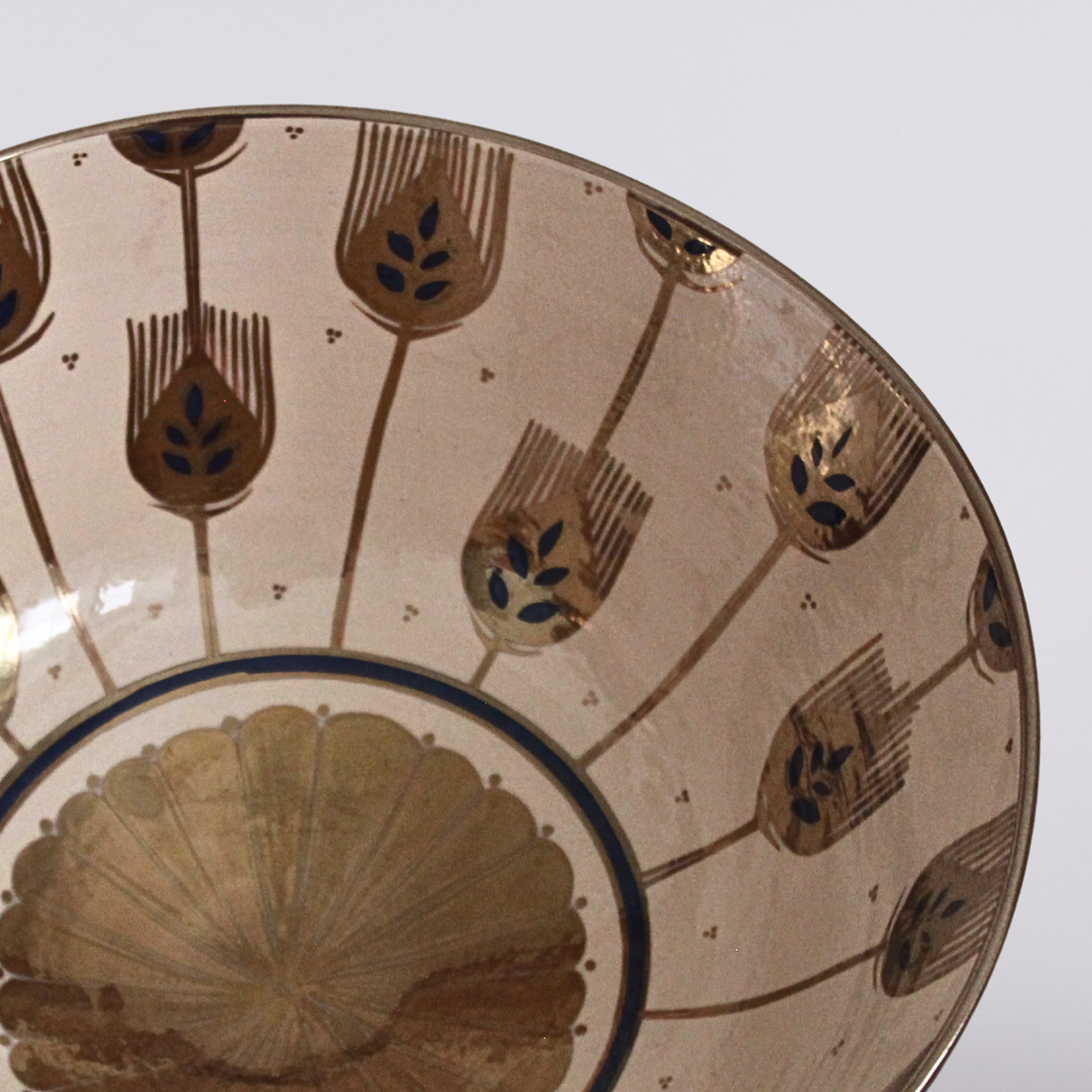 Golden Grain Décor Bowl