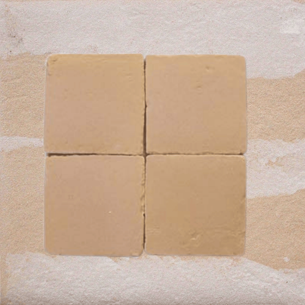 My Store Warm Cream Matte Tile 15 cm