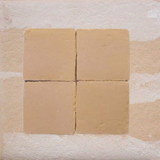 Warm Cream Matte Tile 15 cm