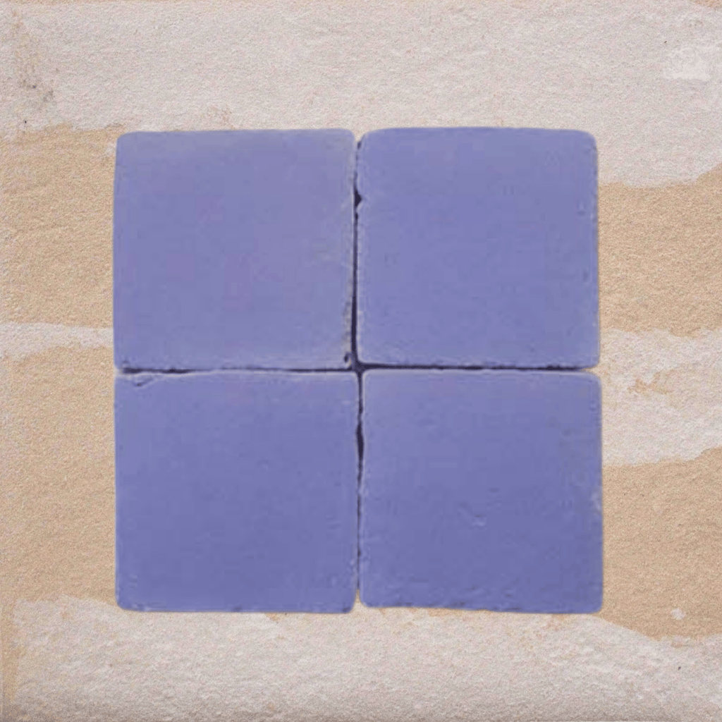 My Store Periwinkle Blue Matte Tile 15 cm