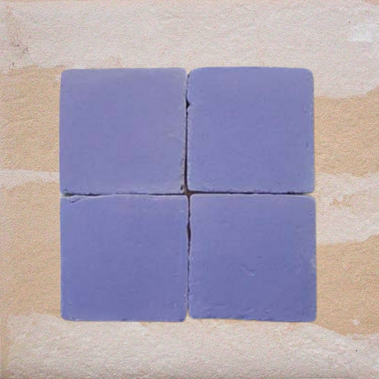 Periwinkle Blue Matte Tile 15 cm