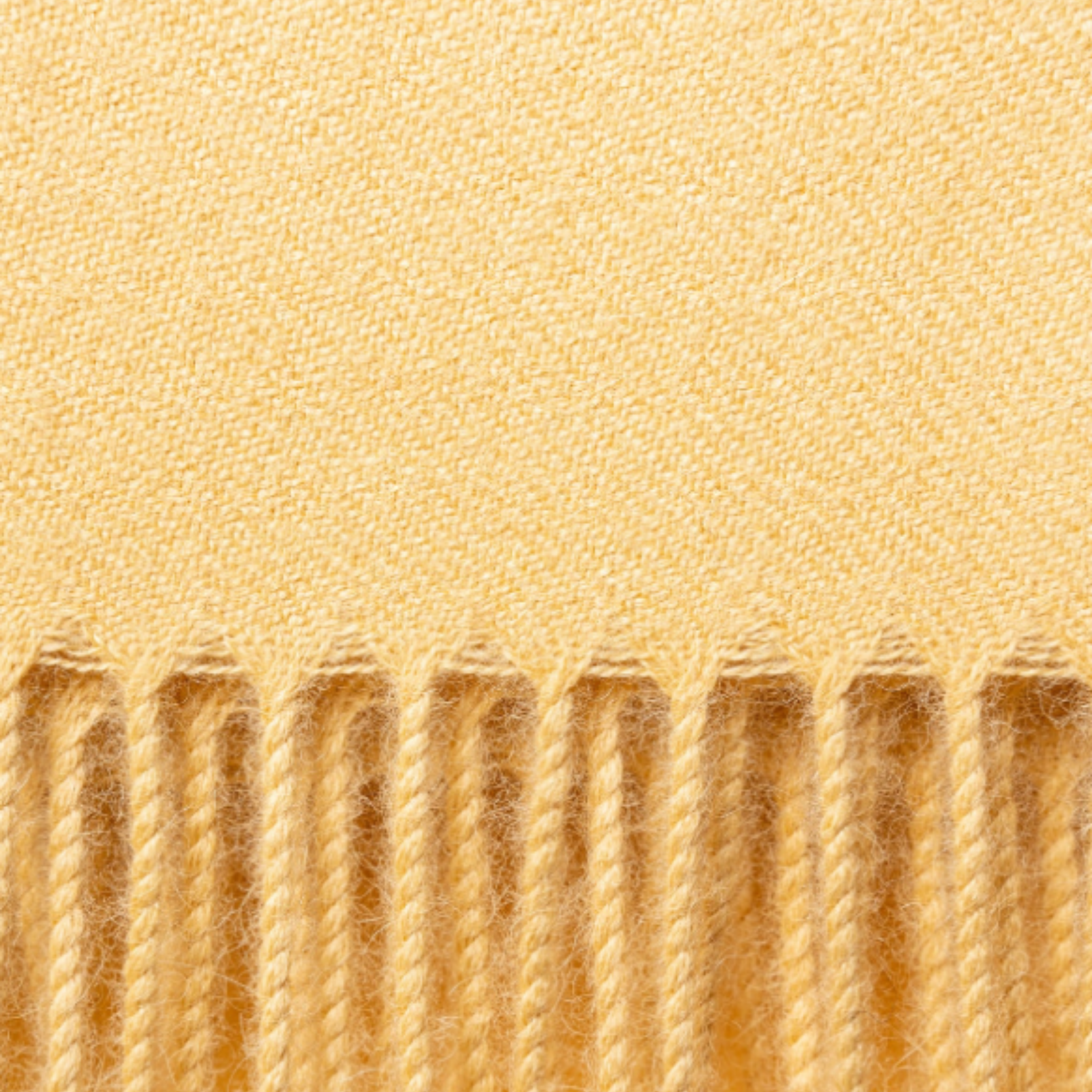 Solace Throw Honey Yellow