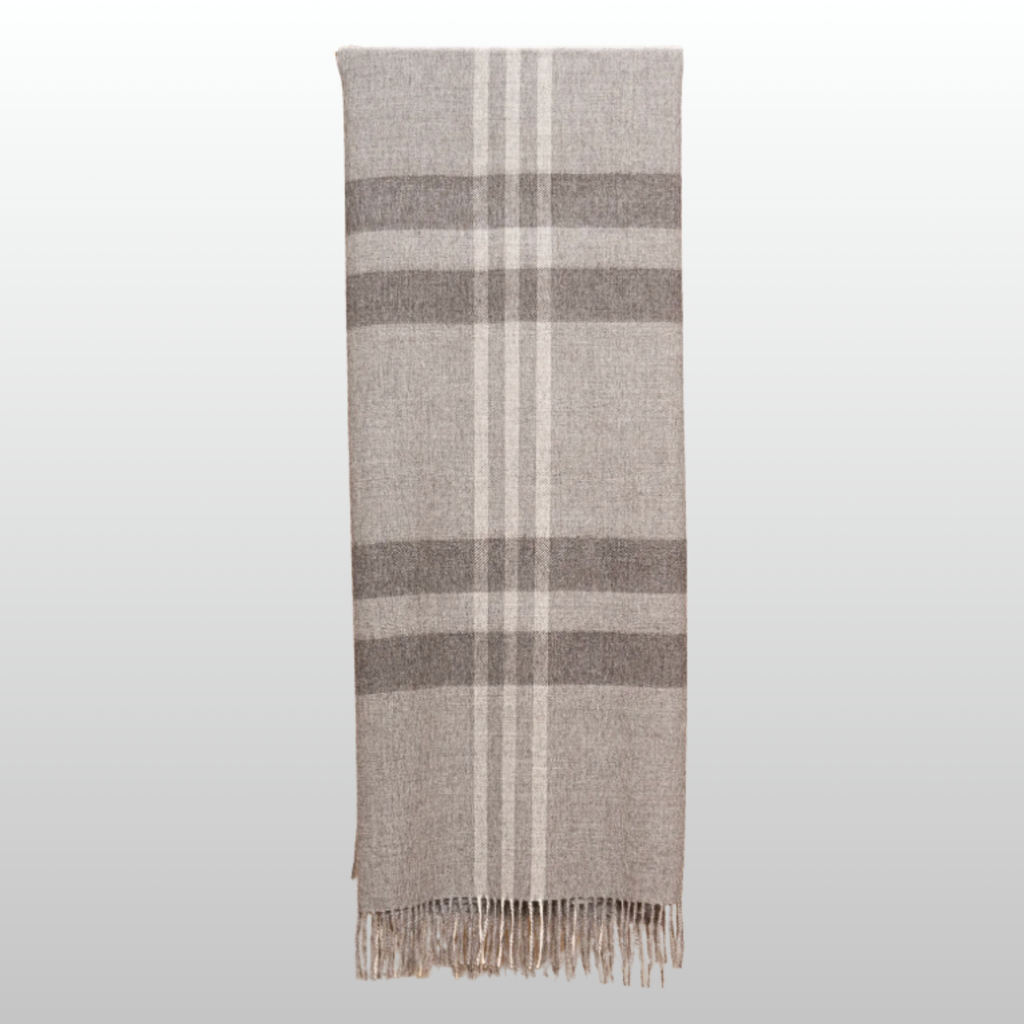 Plaid, Dark Grey Undyed