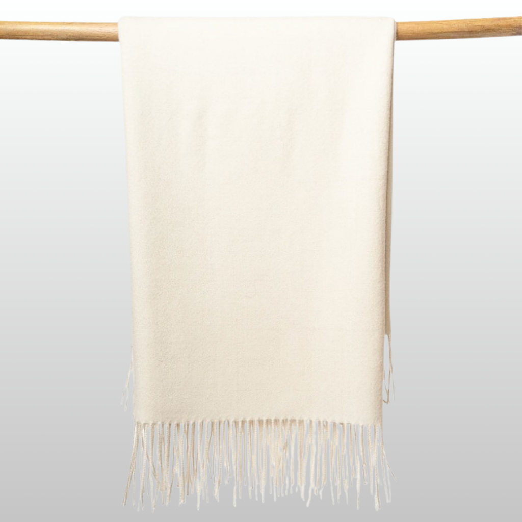 Solace Throw Ivory
