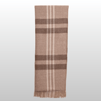 My Store Plaid, Chocolate Undyed yarn