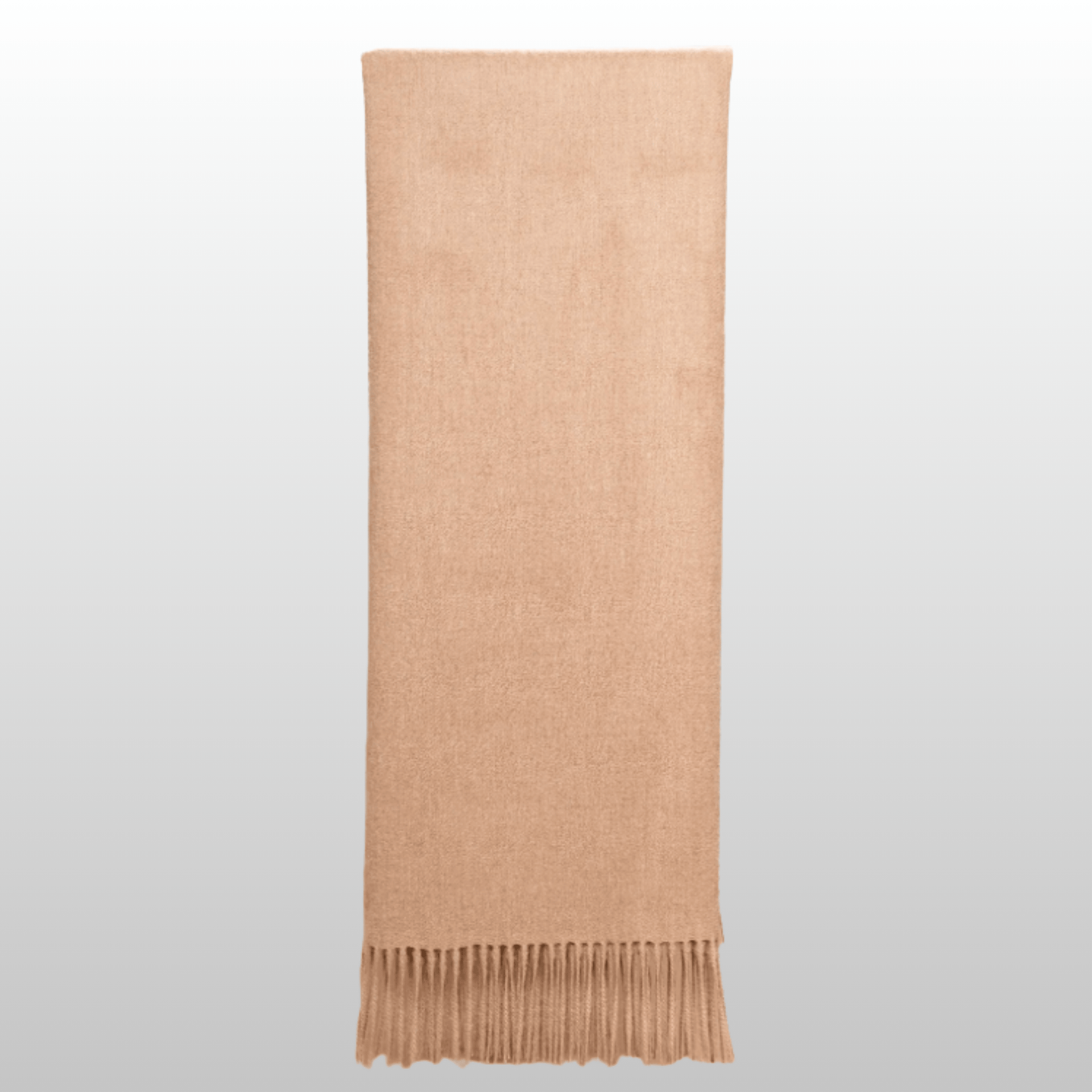 My Store Classic Undyed Light Cinnamon Throw