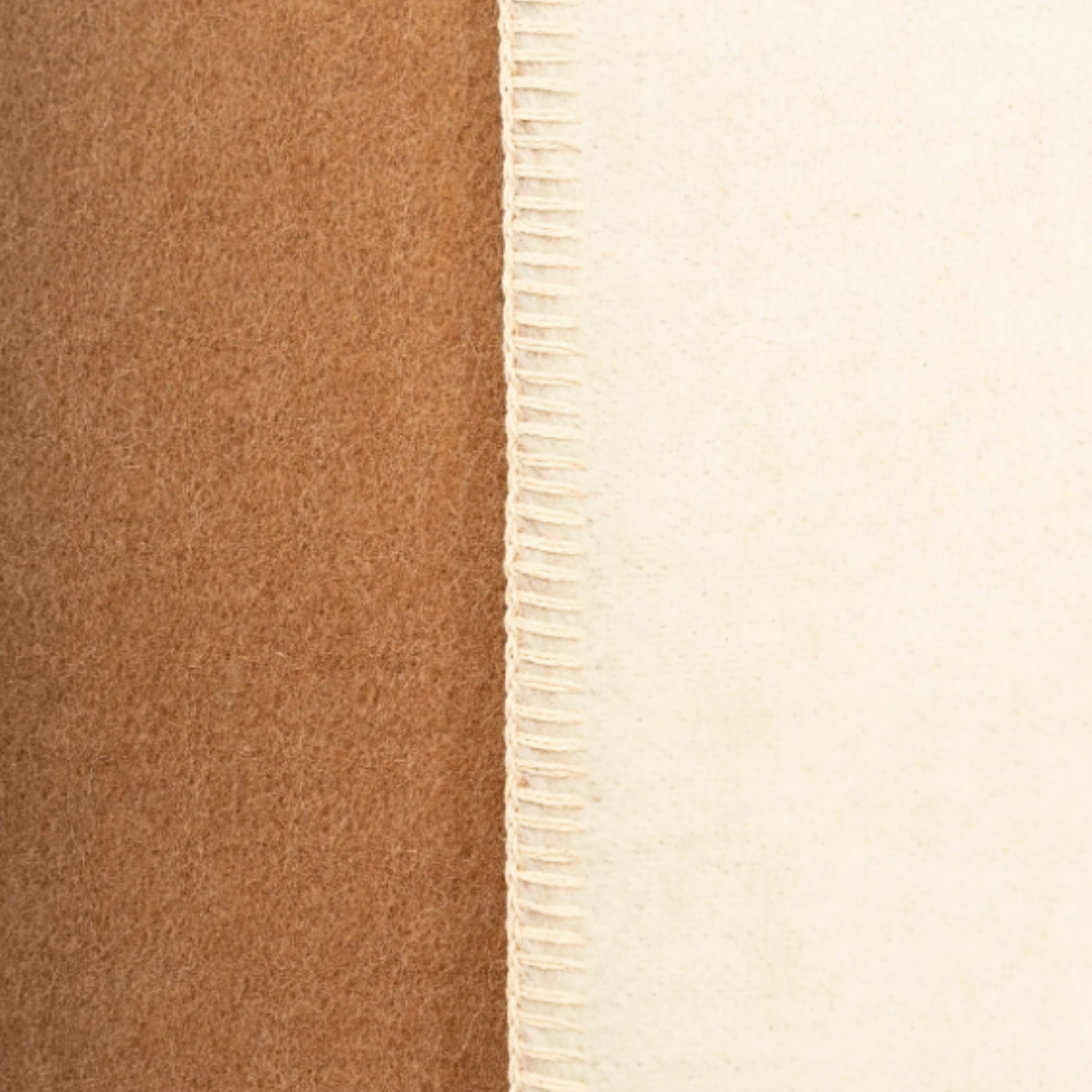 Reversible, Camel +  Ivory Undyed