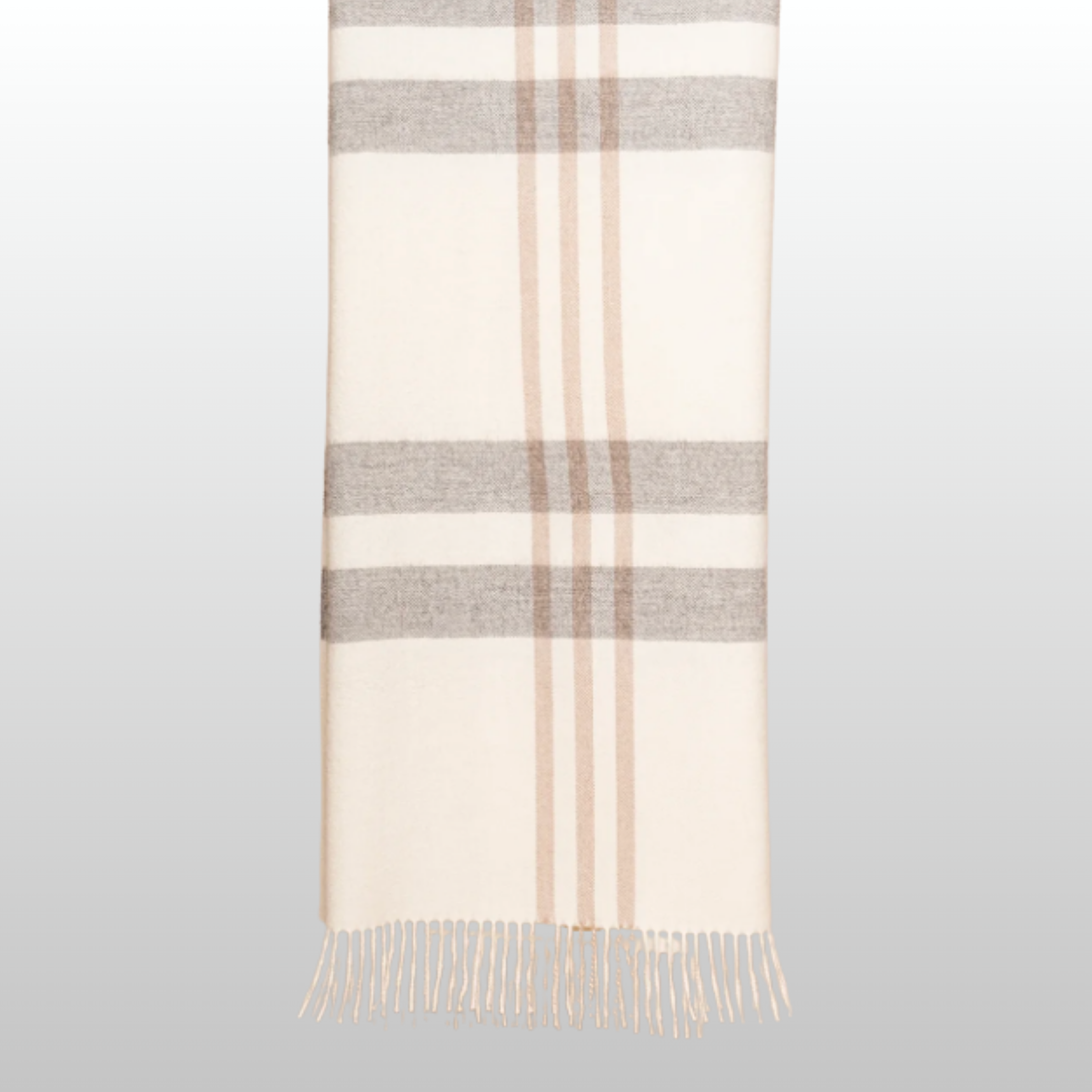 Plaid, Ivory Undyed