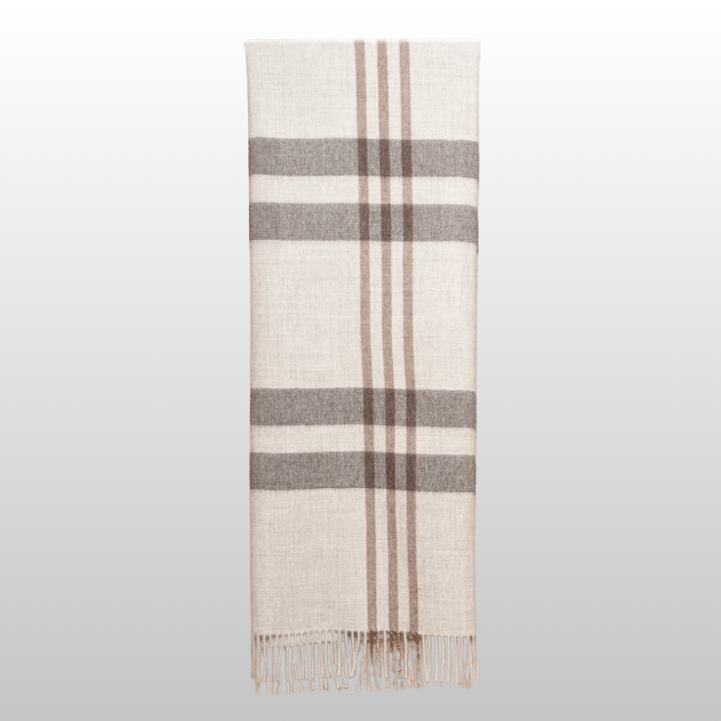 Plaid, Grey Undyed