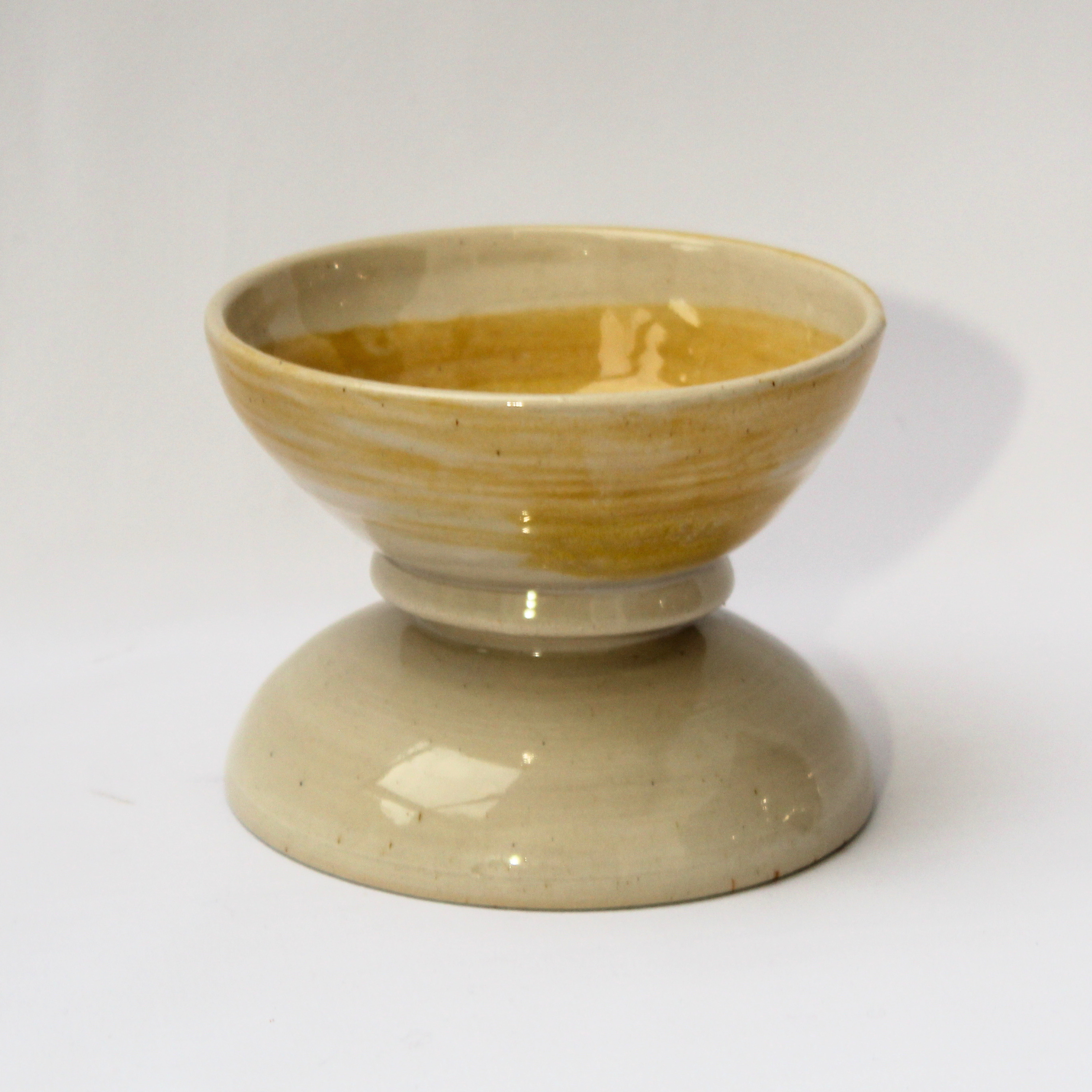 Soft Yellow Brush Bowl