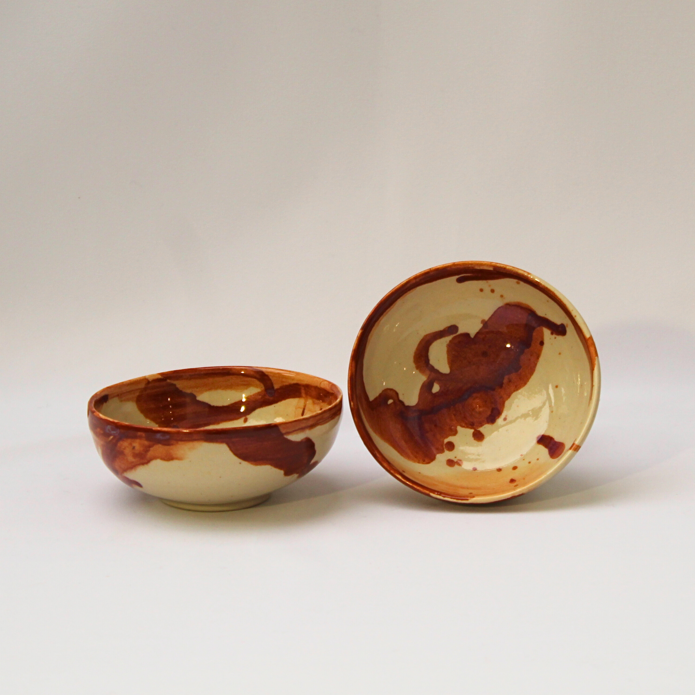 Rust Brush Bowl