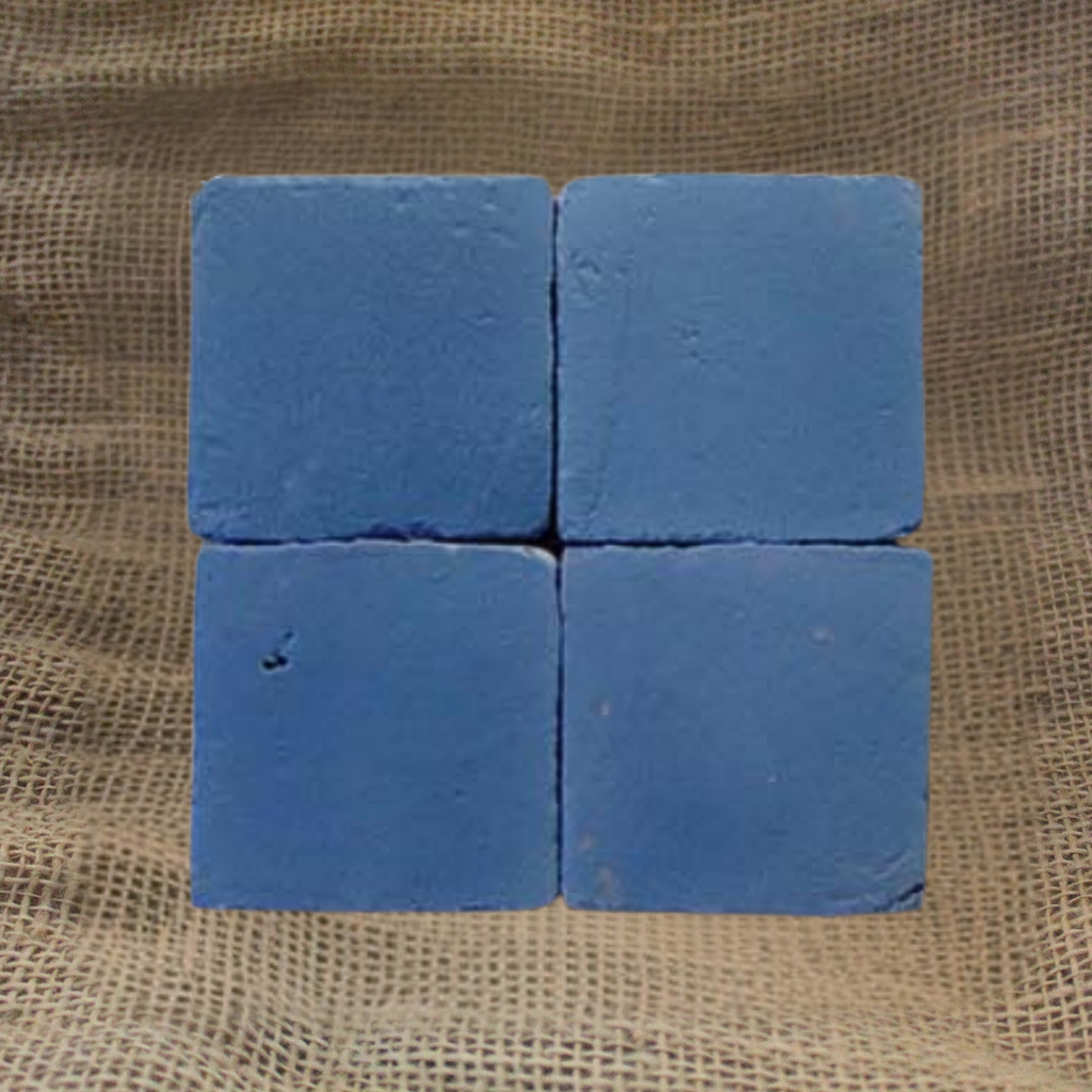 Mediterranean Blue Matte Tile 15 cm