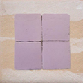 Dusty Lilac Matte Tile 15 cm