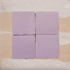 My Store Dusty Lilac Matte Tile 15 cm