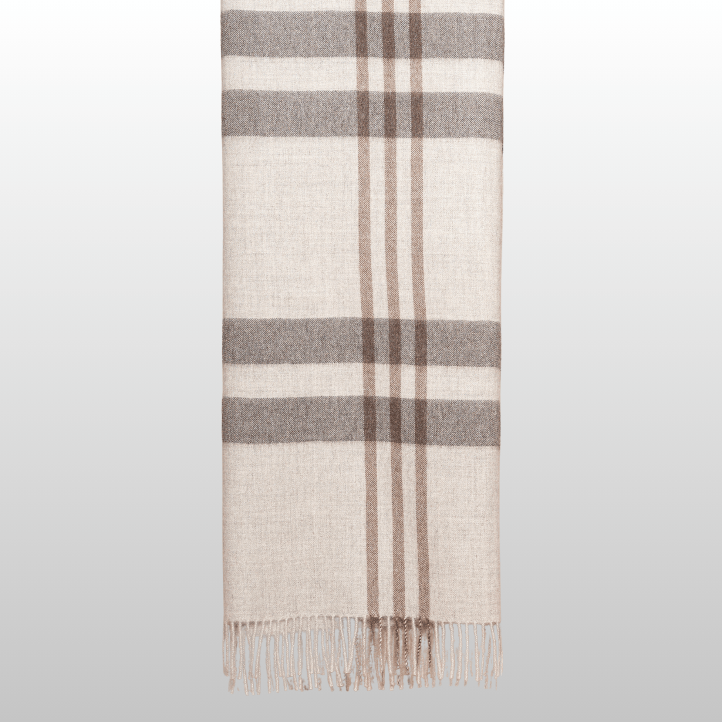 Plaid, Stone Undyed