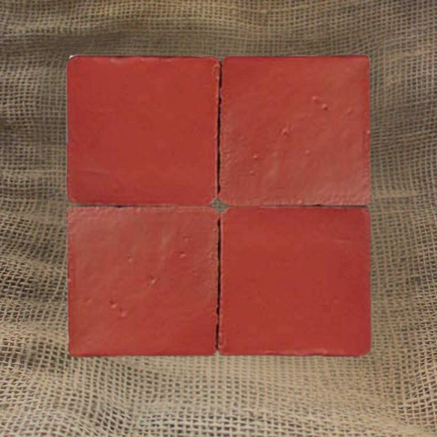 Burnt Sienna Red Matte Tile 15 cm