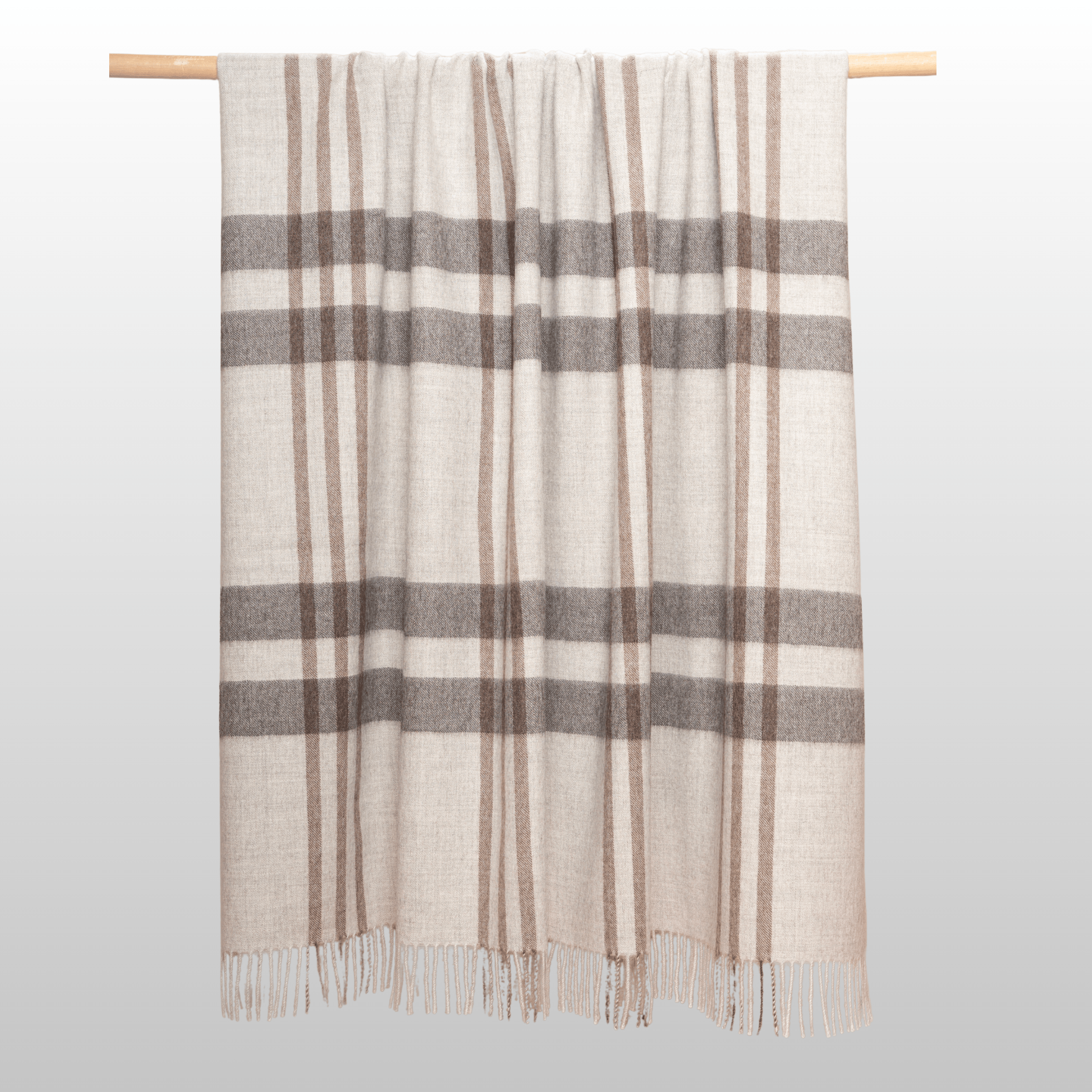 Plaid, Stone Undyed